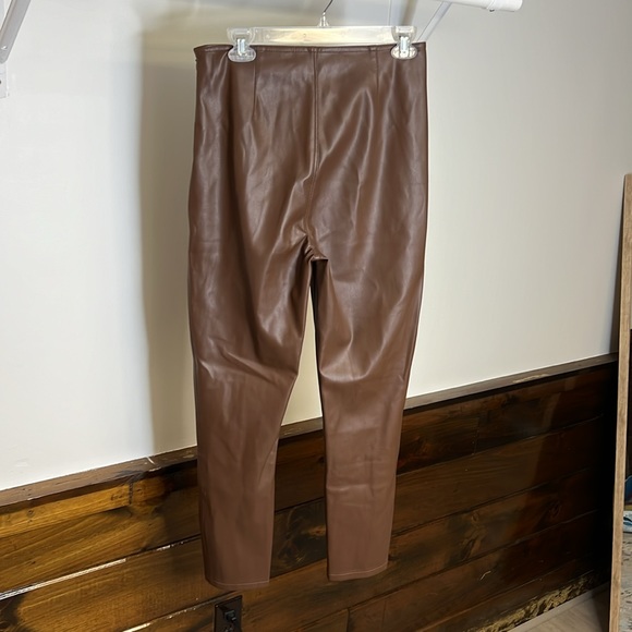 We The Free Brown Faux Leather Pants- 29 - Picture 2 of 6